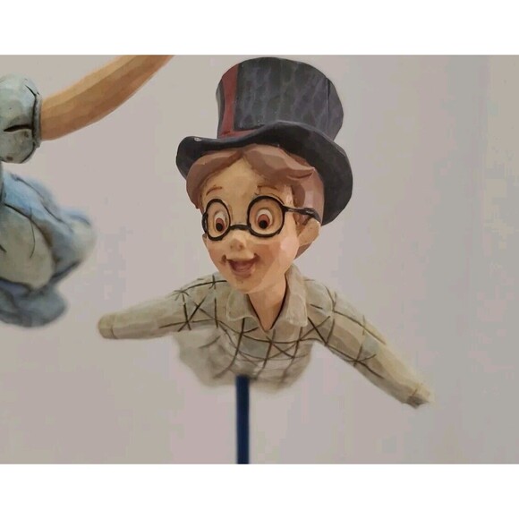 Disney Showcase Jim Shore Peter Pan Straight On Til Morning DAMAGE READ - Picture 7 of 14